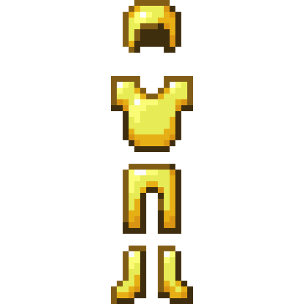 golden armor