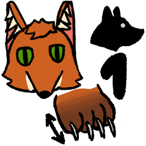 foxes are the only canine with retractable claws