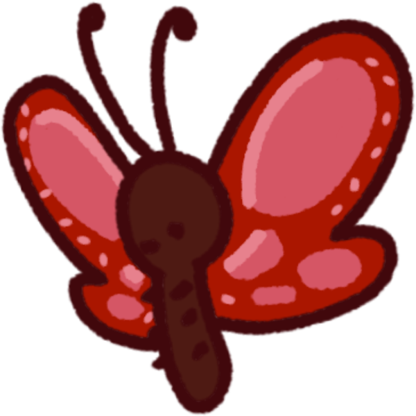 pink butterfly